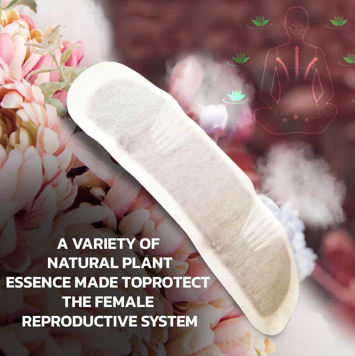 Premium Natural Organic Herbal Cotton Panty Liners for Women - Unscented, Thin, Cruelty-Free